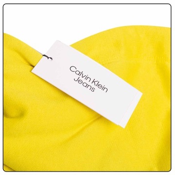 CALVIN KLEIN BLUZA DAMSKA MONOLOGO YELLOW r.S