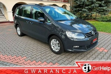 Volkswagen Sharan II Van 2.0 TDI-CR BMT 140KM 2011 Volkswagen Sharan 2.0 TDI 140 KM Hak składany