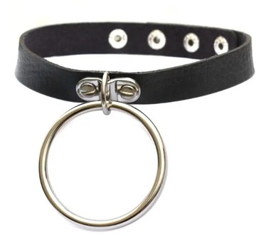 CHOKER SKÓRA KOLUCHO PUNK GOTH