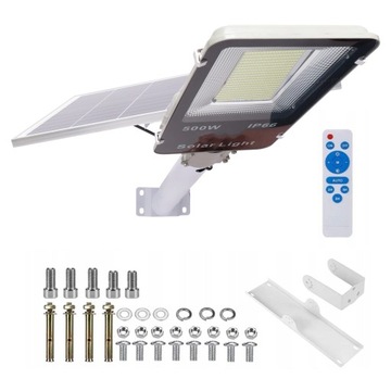 LAMPA SOLARNA LED ULICZNA REFLEKTOR 500W PREMIUM