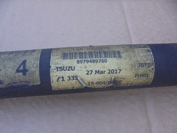 ISUZU D-MAX II 2 1.9 DDI HŘÍDEL HNACÍ PŘEDNÍ 8979489760