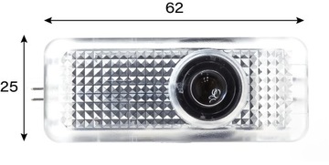 Светодиодный проектор логотипа MERCEDES HD C117 C218 A207 C207