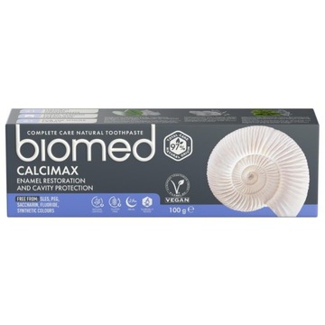 Biomed Pasta do zębów Calcimax Wzmocnienie i remineralizacja szkliwa 100g