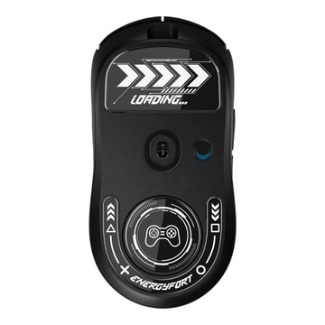 ŚLIZGACZE szklane do Logitech G PRO X SUPERLIGHT 2 0.6 mm czarne