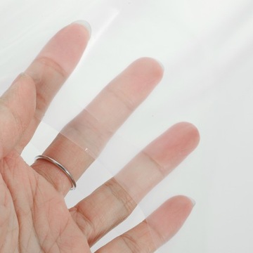 Прозрачная бумажная обложка