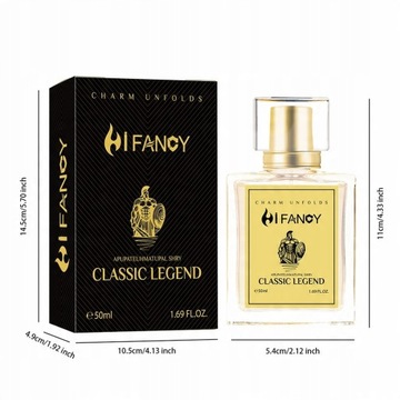 Hi.Fancy Lasting Fragrance Cologne, całodzienny zapach feromonów dla mężczyzn 50ml