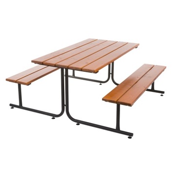 59819 Ławka biesiadna stół piknikowy PATIO 172 x 150 x 73 cm