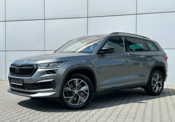 Skoda Kodiaq I SUV Facelifting 2.0 TSI 190KM 2022 Skoda Kodiaq Polska 4x4 Alcantara Kamera Navi Virtual Hak Led FV23, zdjęcie 1