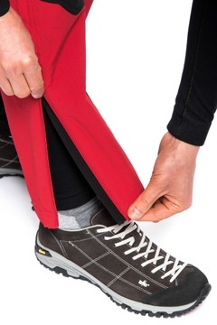 Spodnie Trekkingowe Softshellowe Milo Brenta - Red L