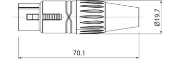 Кабель 3-контактный разъем XLR к 3-контактному разъему XLR SMXX200L5
