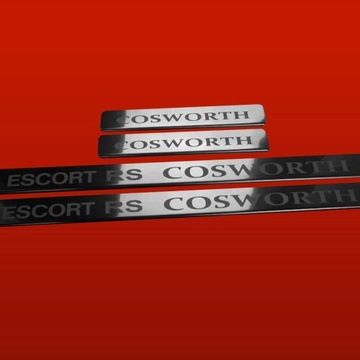 FORD ESCORT MK6 LIŠTA PRAHU ESCORTRSCOSWORTH 5 DVEŘE ZAKONČENÉ LESK