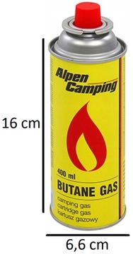 ГАЗОВЫЙ баллон ALPEN CAMPING газовый баллон 400мл