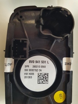 AUDI A3 8V 2014 SPÍNAČ SVĚTEL HALOGEN XENON 8V0941531L