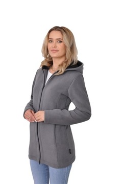 ЖЕНСКИЙ ДЛИННЫЙ ТЕПЛЫЙ ФЛИС - КАЧЕСТВО!! 320 г/м2-XL