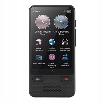 Tłumacz głosowy Online 138 języków Obsługa ekranu dotykowego Hotspot WiFi