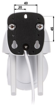IP IP Outdoor Apti-W30S2-Tuya Tuya Smart Wi-F 3 MPX 3,6 мм