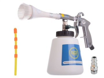 Pistolet do prania mycia tapicerki + SZCZOTKA HCL