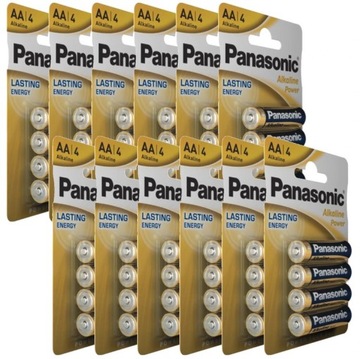 Bateria alkaliczna AA Panasonic LR6 48 sztuk