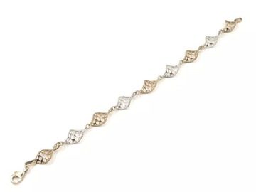 BRANSOLETKA DWA KOLORY 333 4,19 G