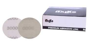 ITALKO PAPIER ŚCIERNY KRĄŻEK NA RZEP 75MM P3000