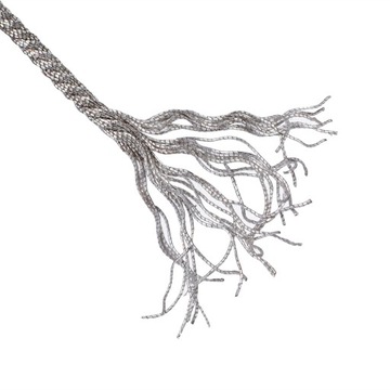 1 м, 32-жильный, устойчивый к высоким температурам витой серебряный провод для динамика с