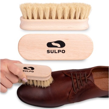 ЩЕТКА для полировки обуви, ДЛИНА 12 СМ.