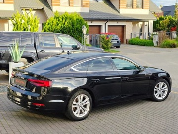 Audi A5 F5 Coupe 2.0 40 TDI 190KM 2019 Audi A5 Sportback Sportback___2.0TDi S-tronic Sport FULL LED Skora Navi Ke, zdjęcie 4