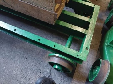 Лесопильный вагон на трассе