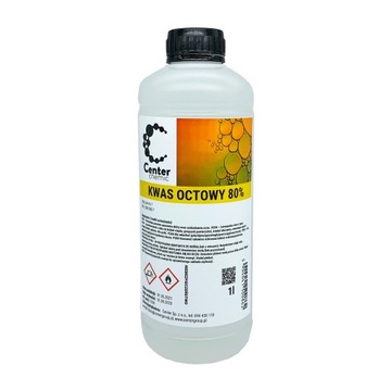 Kwas octowy 80% 1L