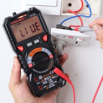 РУЧНОЙ МУЛЬТИМЕТР ЦИФРОВОЙ ИЗМЕРИТЕЛЬ НЕПРЕРЫВНОСТИ НАПРЯЖЕНИЯ RMS NCV АВТОВОЛЬТМЕТР