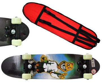 Скейтборд 60 см с 9-слойным кленовым покрытием.