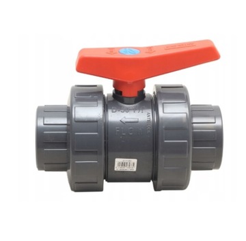 Zawór kulowy 50mm klej instalacja basen Cepex