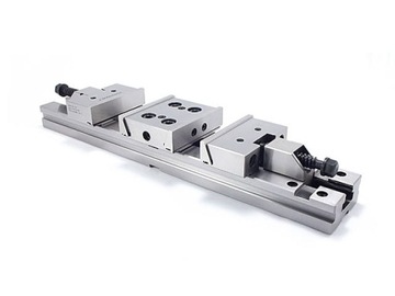 Podwójne imadło maszynowe precyzyjne stalowe 150x2-160 mm FPZD DARMET