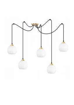 NOWOCZESNA LAMPA WISZĄCA,ŻYRANDOL ZŁOTY GOLD 5300P