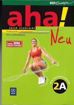 AHA ! NEU 2A PODRĘCZNIK + 2 CD stan bdb.