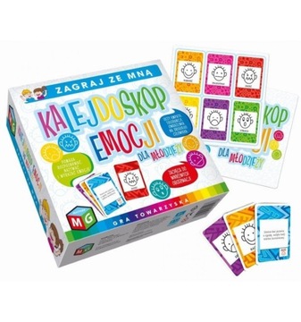 Gra towarzyska Kalejdoskop emocji dla młodzieży