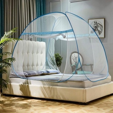 Moskitierą do Lóżek Składany Przenośna 1.8m x 2m