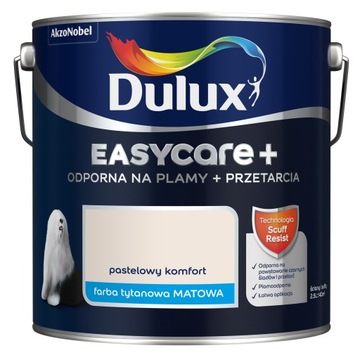 Dulux EasyCare+ pastelowy komfort 2.5 l