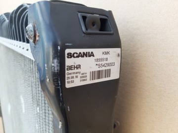 ОХЛАДИТЕЛЬ ВОДЯНОЙ ЖИДКОСТИ SCANIA R G PT ОРИГИНАЛ 1855518