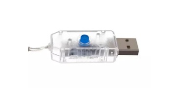 Световая завеса 138 LED USB - теплый белый 19758