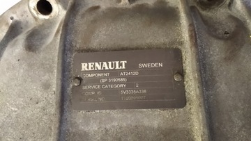 ПЕРЕДНЯЯ КРЫШКА VOLVO RENAULT I-SHIFT