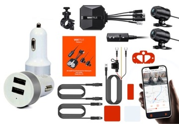 VANTRUE FALCON F1 4K/FHD GPS KAMERA MOTOCYKLOWA
