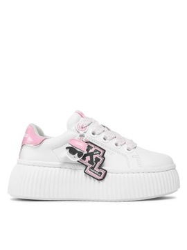 KARL LAGERFELD KOMFORTOWE, PRZEPIĘKNE SNEAKERSY R.38 KLF483