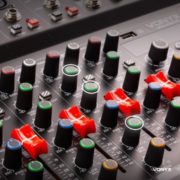 10-канальный аудиомикшер Vonyx REC BT/DSP/USB