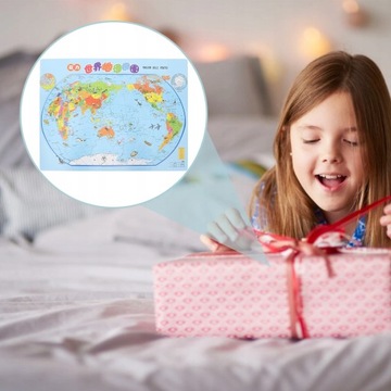 Интерактивная карта мира Игрушки для детей Познань