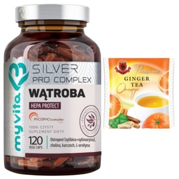 MyVita SILVER WĄTROBA Pro Complex 120 kapsułek