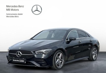 Mercedes CLA C118/X118 Coupe Facelifting 1.3 180 136KM 2024 Mercedes-Benz CLA Salon PL AMG Line Kamera Czujniki MBUX Carplay Android A