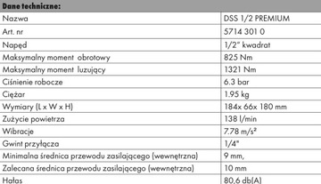 Ударный гайковерт Wurth 1/2 DSS Power