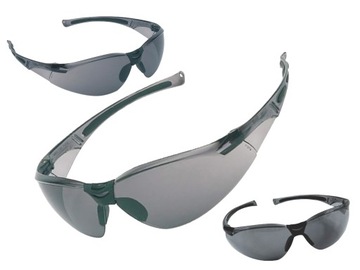 Okulary Ochronne Robocze Przyciemniane UV Honeywell A800 1015367 FogBan