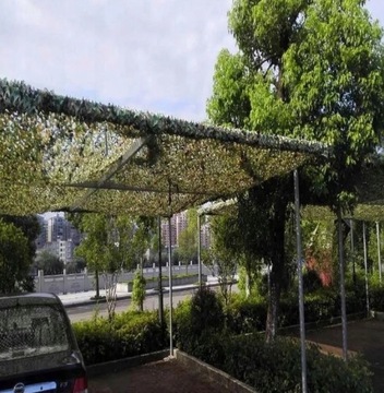 SIATKA MASKUJĄCA WOJSKOWA OGRODOWA KAMUFLAŻ 3x3M
